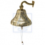 Dzwon mosiężny z uchwytem o średnicy 150 mm