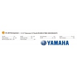 Kpl śruby napędowej Yamaha 25~60 HP 13-wpust
