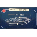 Pokrowiec na łódź 427~488 x 229cm