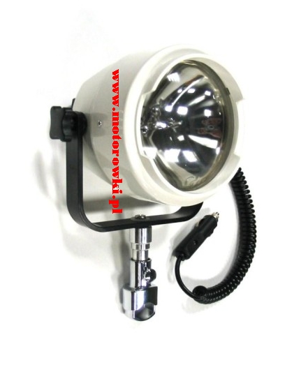 Reflektor ręczny reling 22/25mm 100W+100W 12V 