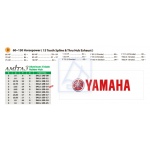 Śruba Amita3 Yamaha Tohatsu 15-wpust 13-1/4x17
