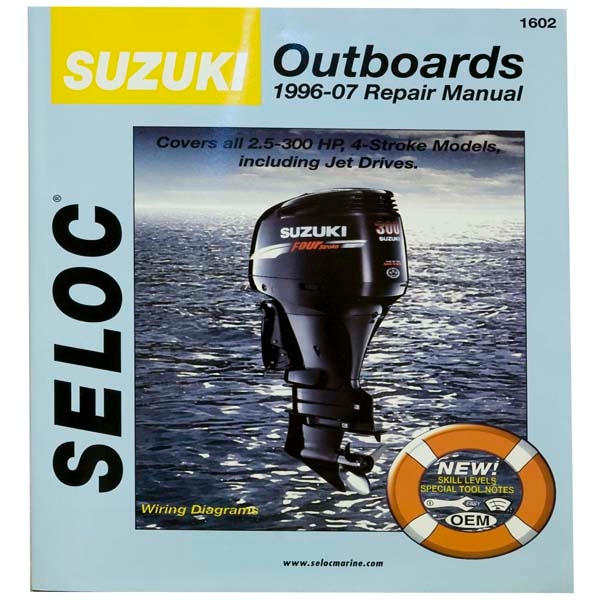 Suzuki 4T 2.5300 KM 19962007 instrukcja SELOC 1801602
